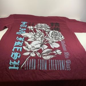 Men’s Young & Wild T-shirt “Maroon”